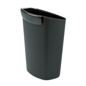 Papierkorb Abfalleinsatz 2,5 Liter schwarz, für Papierkörbe 18190 und