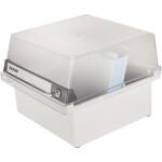 Karteikasten A5 quer grau Special Edition f.ca 900 Karten