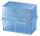 Karteibox A8 quer transluzentblau für ca. 200 Karten 89x58x71mm