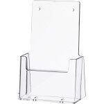 Tischprospekthalter glasklar für 1x1/3 A4/C6 lang...