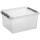 Kunststoff-Box 36 Liter, DIN A3, transparent, 500 x 400 x 260 mm,