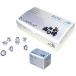 Ösen aus Aluminium 100 Stück