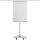 Mobiles Flipchart de luxe mobil 5 Rollen feststellbar stufenlos