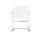 Mobiles Whiteboard SP, lackiert 2000 x 1000mm, Alurahmen