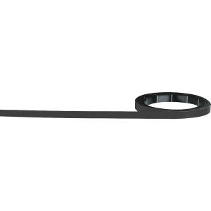 Magnetoflexband 1000x5mm schwarz zuschneidbar, beschriftbar