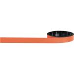Magnetoflexband 1000x10mm orange zuschneidbar, beschriftbar