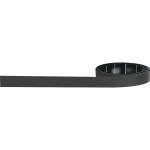 Magnetoflexband 1000x10mm schwarz zuschneidbar, beschriftbar