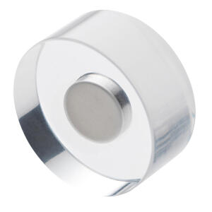 Design-Magnete Acryl. 25mm Haftkraft 2500g