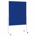 Moderatorentafel Filz 1200x1500mm blau NOBO 1901324
