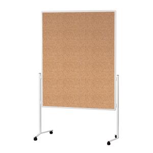 Moderationstafel einteilig Kork 1200 x 1500 mm mit weißem Rahmen