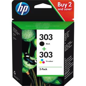 Multipack Tintenpatrone 303 schwarz dreifarbig für Envy Photo 6220