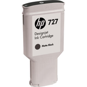 Tintenpatrone 727 schw. matt für Designjet T1500 ePrinter, T1500 PostScript