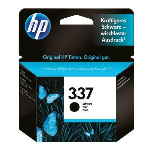 Hewlett Packard (HP) Original HP Druckkopfpatrone schwarz (C9364E,C9364EE,C9364EE#ABB,C9364EE#ABD,C9364EE#ABE,C9364EE#BA3,C9364EE#UUS,337,337BK,337BLACK,NO337,NO337BK,NO337BLACK)