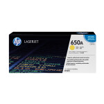 Toner Cartridge 650A gelb für Color LaserJet...