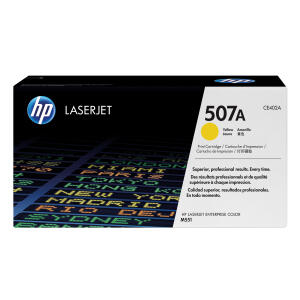 Hewlett Packard (HP) Original HP Tonerkartusche gelb (CE402A,507A,507AY,507AYELLOW,NO507A,NO507AY,NO507AYELLOW)