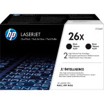 Toner Cartridge 26X Doppelpack schwarz für LaserJet...