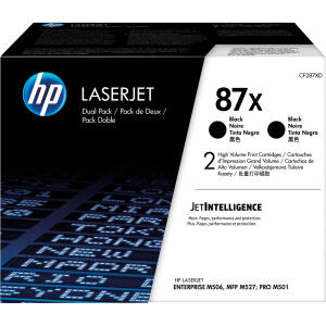 Toner Cartridge 87X Doppelpack schwarz für LaserJet Enterprise