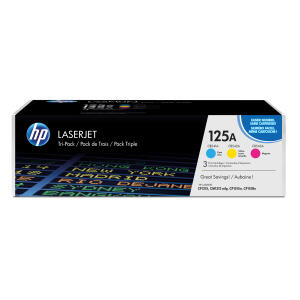 Toner Cartridge 125A farbig für Color LaserJet CP1215, CP1515