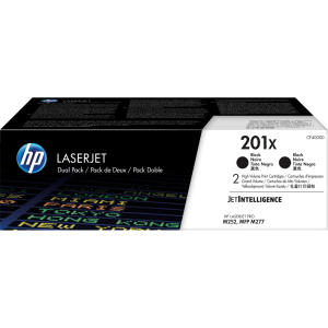 Hewlett Packard (HP) Original HP Tonerkartusche schwarz Doppelpack (CF400XD,201X,201XBK,201XBLACK,NO201X,NO201XBK,NO201XBLACK)