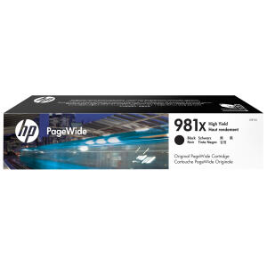 Tintenpatrone 981X schwarz für PW Enterprise Color MFP 586dn