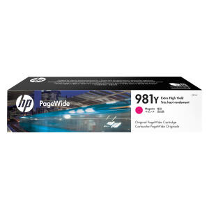 Tintenpatrone 981Y magenta für PW Enterprise Color MFP 586dn