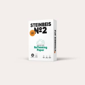 Steinbeis No. 2 - Trend White - Recyclingpapier, A3, 80g, weiß, 500 Blatt