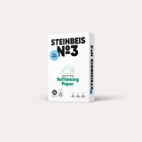 Steinbeis Pure White Kopierpapier A4 80g 90er weiße...