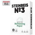 Steinbeis Pure White Kopierpapier A3 80g 90er weiße...