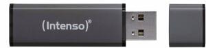 Speicherstick Alu Line USB 2.0, anthrazit, Kapazität 8 GB