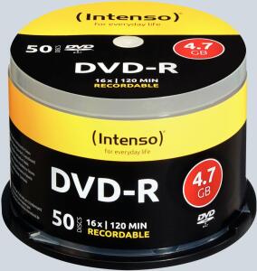 Rohling DVD-R 4,7GB, 16x, Spindel 50er