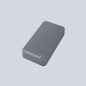 Powerbank mobil PD 20000mAh grau, Lithium-Polymer Akku, Output: