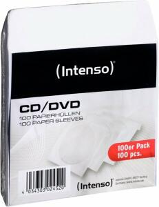 CD/DVD-Hülle, Leerverpackung, Papier, 100er Pack