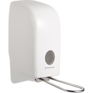 Seifenspender Aquarius mit Armhebel, für 1 Liter Kartusche,weiß,Kunststoff