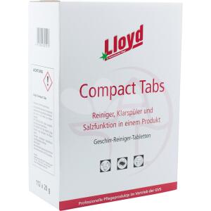 Lloyd Compact-Tabs mit eingebautem Klarspühler