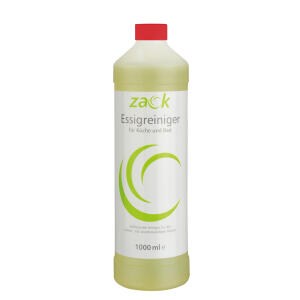 Essigreiniger Zack, 1 Liter, für Bad, Küche, WC und alle wasser- und säure-