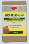 Bio-Öko-Papierbeutel Abfallbeutel, 10l, ca.390 x 360...