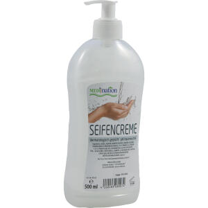 Seifencremepumpspender Medination, 500ml für Hand- und Körperreinigung im