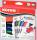 Whiteboard Set bestehend aus 4 K-Markern mit 3mm Rundspitze