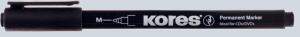Kores Faserschreiber CD/DVD Marker schwarz, permanent