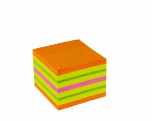 Haftnotizen,50x50mm,400 Blatt 4 neon-farbig