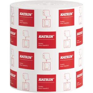 KATRIN Rollenhandtuch Classic - 2-lagig, weiß, 6 Rollen à 160 m