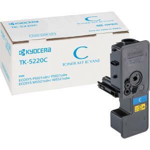Toner-Kit TK-5220C cyan für ECOSYS P5021cdn, 5021cdw, M5521cdn,