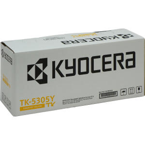 Toner TK-5305Y gelb für Taskalfa 350ci, inkl. Resttonerbehälter