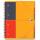 OXFORD International Organiserbook A4+, liniert 6 mm, 80 Blatt, Optik Paper®, 4fach gelocht, mit Sortierfächern, Gummizugmappe und PP-Deckel, 5er-Packung