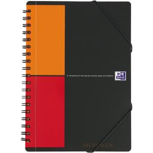 Oxford International Meetingbook, Tablet-Format B5, kariert, 80 Blatt, Optik Paper