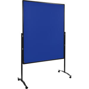 LEGAMASTER Moderationswand PREMIUM PLUS 150x120cm marineblau