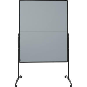 LEGAMASTER Moderationswand PREMIUM PLUS klappbar 150x120cm grau