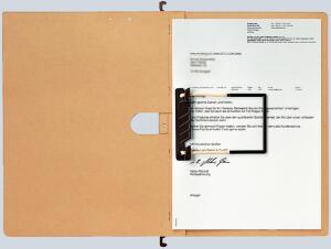 LEITZ 1989 Hängehefter ALPHA Schlauchheftung Flexofil Natronkarton naturbraun