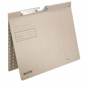 LEITZ Combi Pendelhefter A4Kaufm.heft 250g/qm Natronkarton grau