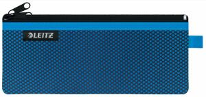 LEITZ Traveller ZipBeutel WOW M blau 22x85cm 2 Fächer 1xblickdicht